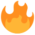 How emoji fire displayed on Mozilla