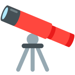 How emoji telescope displayed on Mozilla