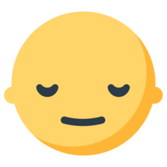 How emoji pensive face displayed on Mozilla