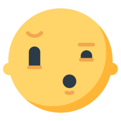 How emoji confused face displayed on Mozilla