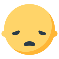 How emoji disappointed face displayed on Mozilla