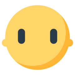 How emoji face without mouth displayed on Mozilla