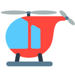 How emoji helicopter displayed on Mozilla