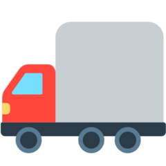 How emoji delivery truck displayed on Mozilla