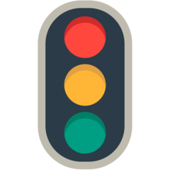 How emoji vertical traffic light displayed on Mozilla