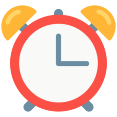 How emoji alarm clock displayed on Mozilla