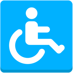 How emoji wheelchair symbol displayed on Mozilla