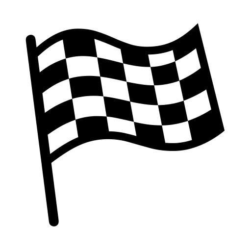 How emoji chequered flag displayed on Noto