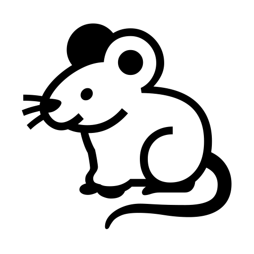 How emoji mouse displayed on Noto