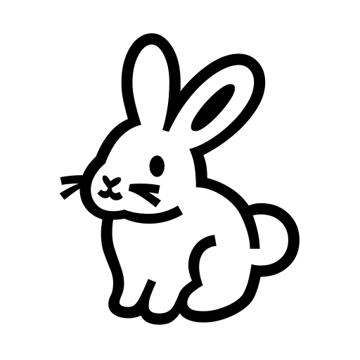 How emoji rabbit displayed on Noto