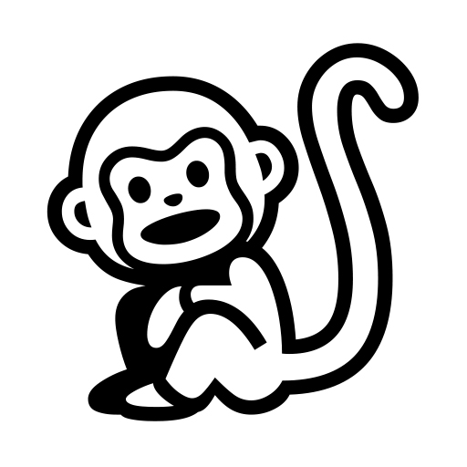 How emoji monkey displayed on Noto