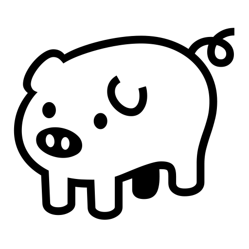 How emoji pig displayed on Noto