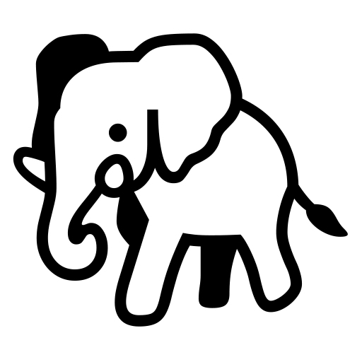 How emoji elephant displayed on Noto