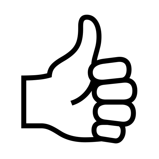 How emoji thumbs up displayed on Noto