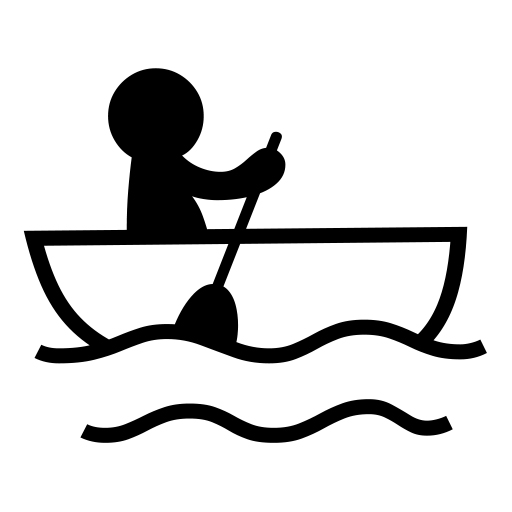 How emoji person rowing boat displayed on Noto