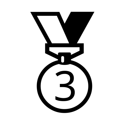 How emoji 3rd place medal displayed on Noto