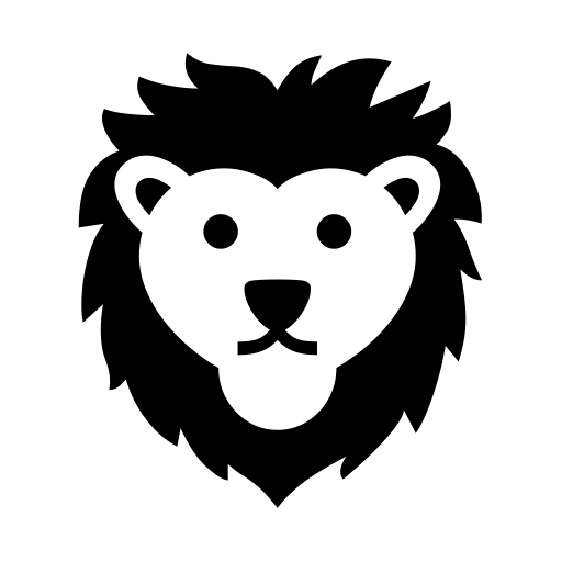 How emoji lion displayed on Noto