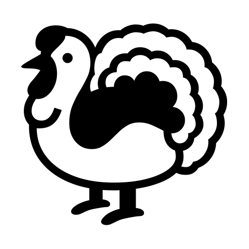 How emoji turkey displayed on Noto