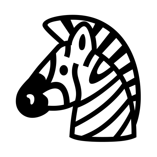 How emoji zebra displayed on Noto