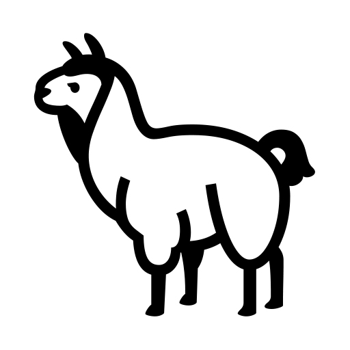 How emoji llama displayed on Noto