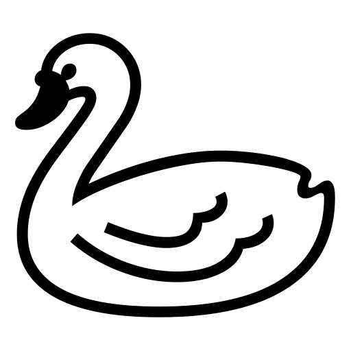 How emoji swan displayed on Noto