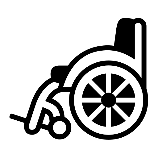 How emoji manual wheelchair displayed on Noto