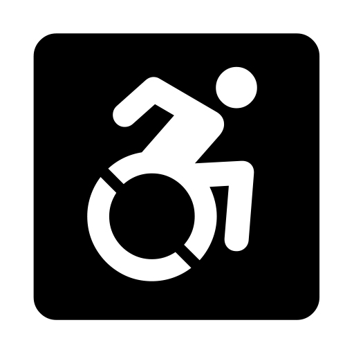 How emoji wheelchair symbol displayed on Noto