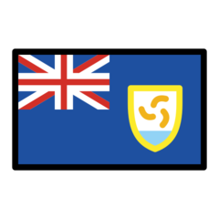 How emoji flag: Anguilla displayed on Openmoji