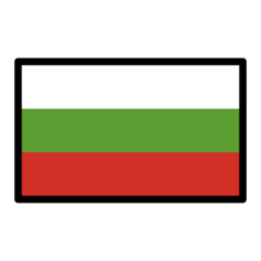 How emoji flag: Bulgaria displayed on Openmoji