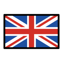 How emoji flag: United Kingdom displayed on Openmoji