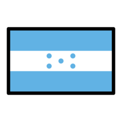 How emoji flag: Honduras displayed on Openmoji