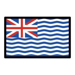 How emoji flag: British Indian Ocean Territory displayed on Openmoji