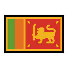 How emoji flag: Sri Lanka displayed on Openmoji