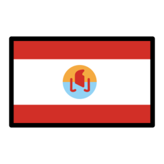 How emoji flag: French Polynesia displayed on Openmoji