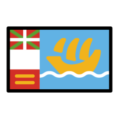 How emoji flag: St. Pierre & Miquelon displayed on Openmoji