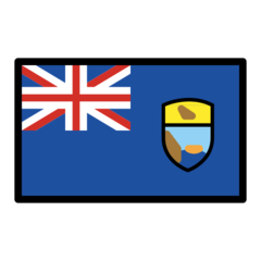 How emoji flag: St. Helena displayed on Openmoji