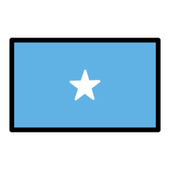 How emoji flag: Somalia displayed on Openmoji