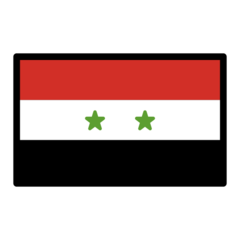 How emoji flag: Syria displayed on Openmoji