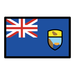 How emoji flag: Tristan da Cunha displayed on Openmoji