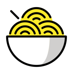 How emoji spaghetti displayed on Openmoji