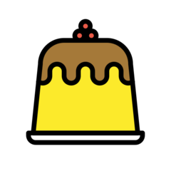 How emoji custard displayed on Openmoji