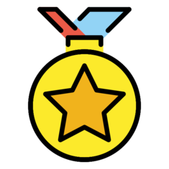 How emoji sports medal displayed on Openmoji