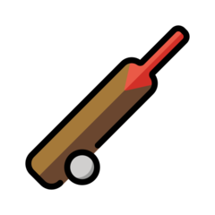 How emoji cricket game displayed on Openmoji