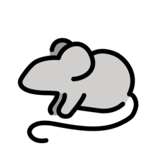 How emoji mouse displayed on Openmoji