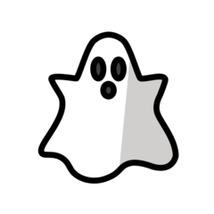 How emoji ghost displayed on Openmoji