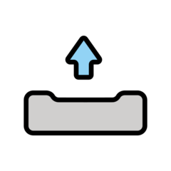 How emoji outbox tray displayed on Openmoji