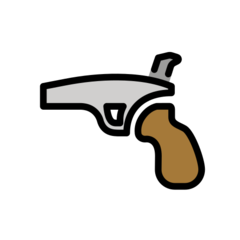 How emoji water pistol displayed on Openmoji