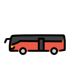 How emoji bus displayed on Openmoji