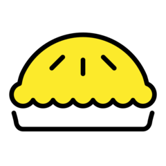 How emoji pie displayed on Openmoji