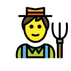 How emoji farmer displayed on Openmoji